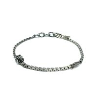 Bracciale Giacomo Burroni Uomo in Argento BC0421 - BC0421